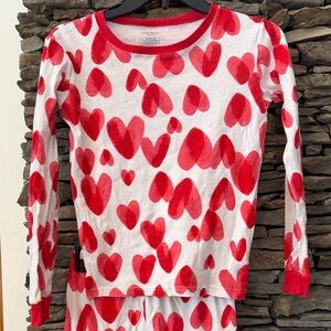 Carter's Red Heart Kids Pajama Set